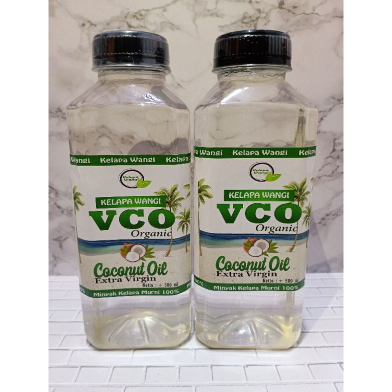 

Minyak Kelapa VCO organic Coconut Oil Ekstra Virgin 500 ml (Kepala Wangi)