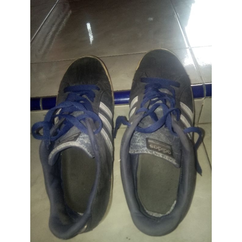 sepatu adidas cloudfoam made in Indonesia second