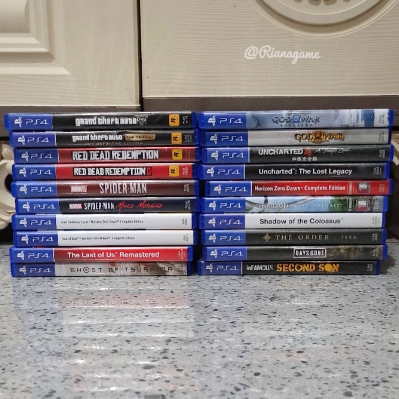 BD Kaset PS4 Playstation 4 PS 4 Bekas Second Original