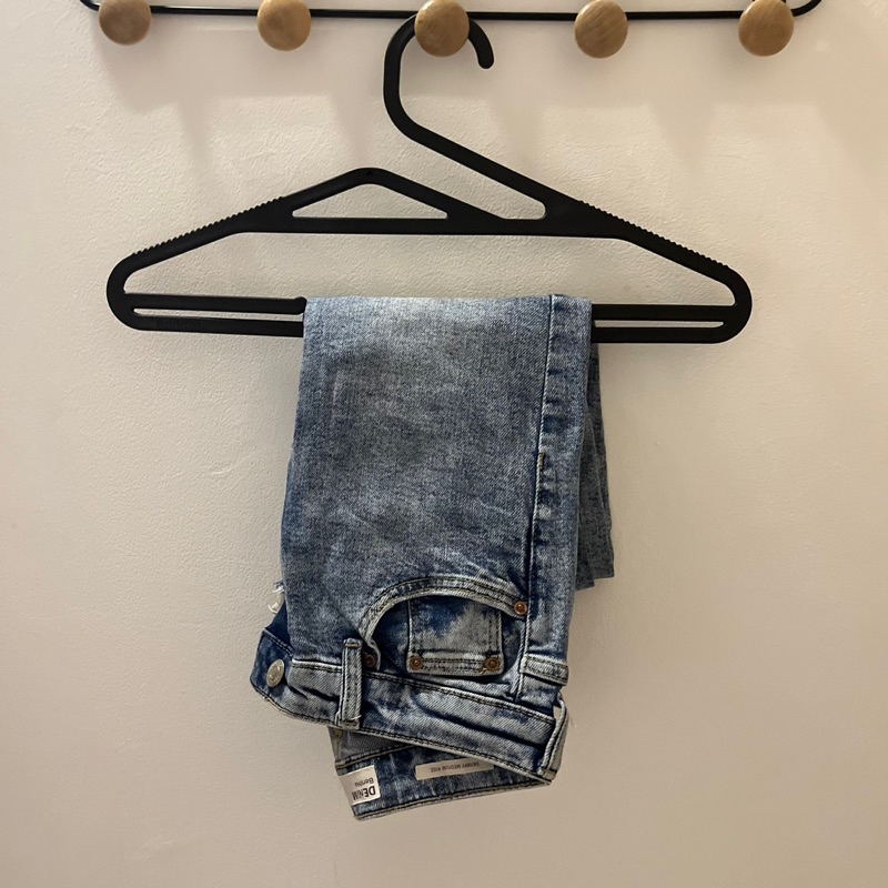 Bershka Blue Skinny Jeans Preloved