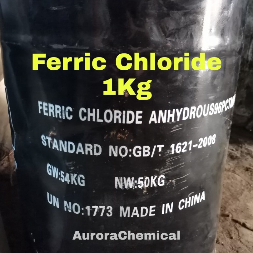 Ready Stok Ferric Chlride 1kg Ferit kecil Ferid Klorid Klorida Klorit Feric FeCl3