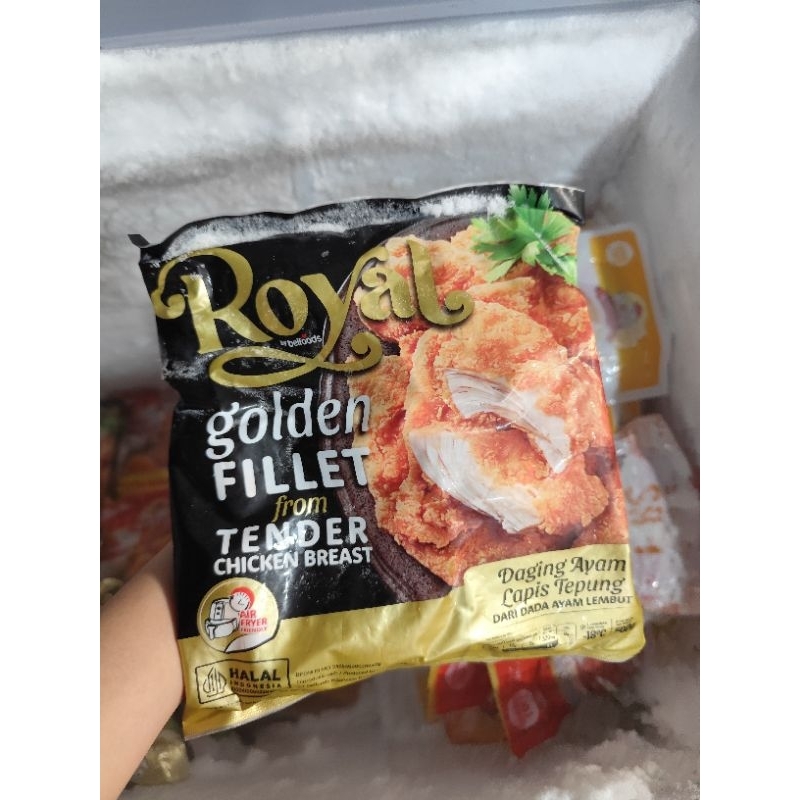 

FROZEN BELFOOD ROYAL GOLDEN FILLET 250&500GR