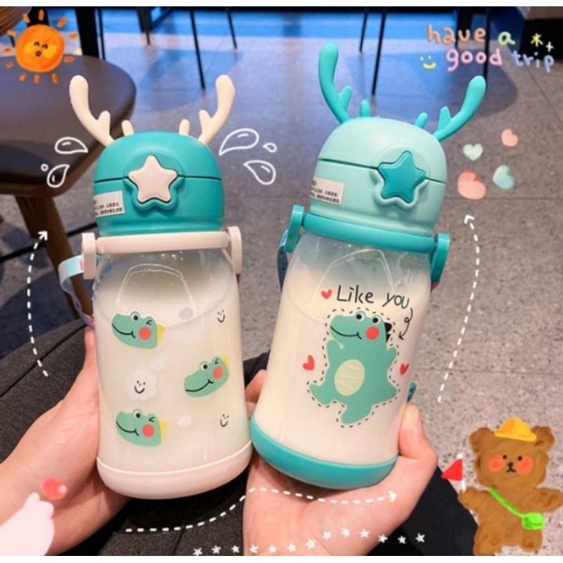 BOTOL MINUM ANAK MODEL KARAKTER LUCU (B038)