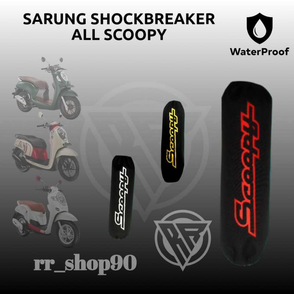 Sarung Shockbreaker cover shockbreaker Motor All Scoopy Waterproof