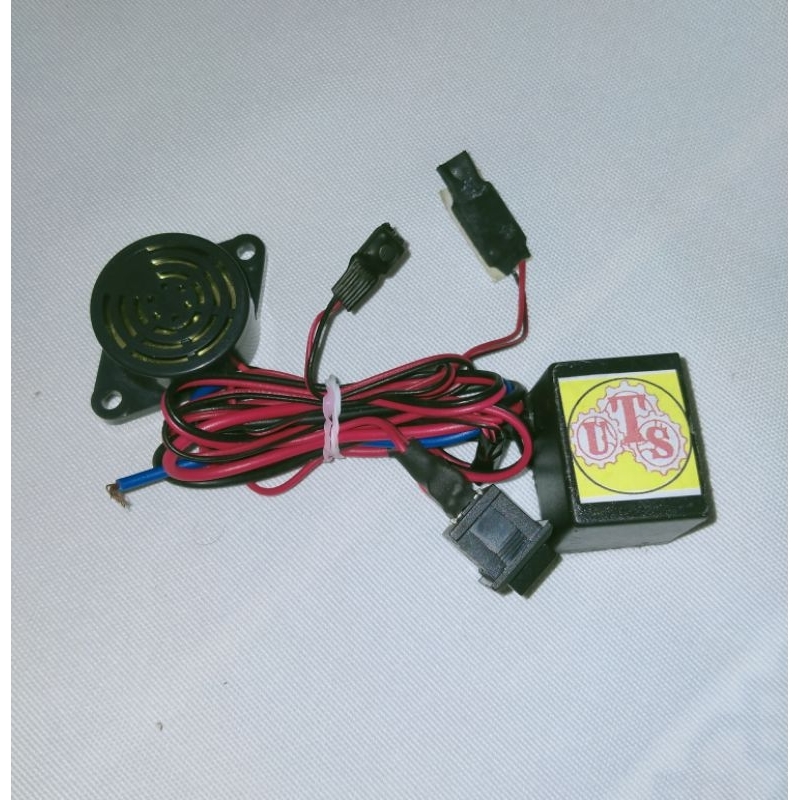 Alarm Motor Double Touch + Buzzer + Bypass