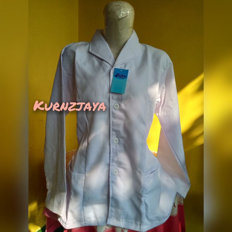 Baju Dinas Putih Wanita, Bidan, Guru, PDH , Baju Putih PNS/ASN, Baju Putih GURU, PPL, PDH, Baju Pera