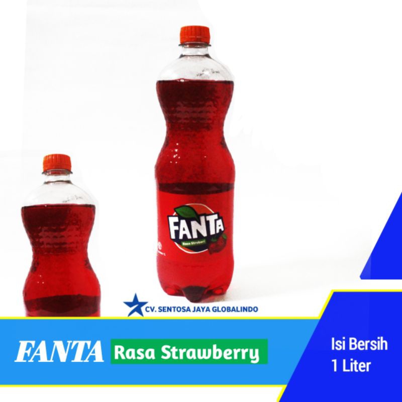 

Fanta Soft Drink Strawberry 1L