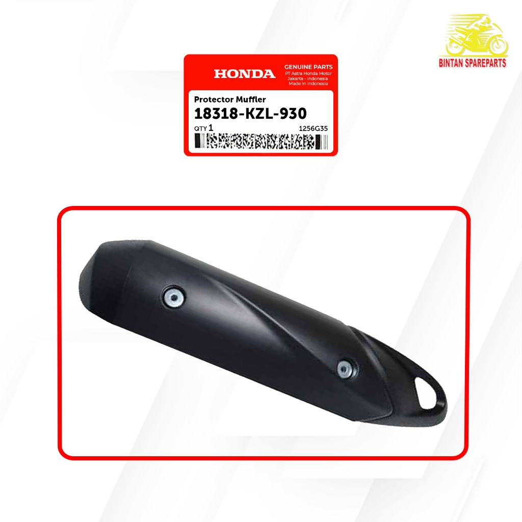 Cover Knalpot Protector Muffler 18318 KZL 930