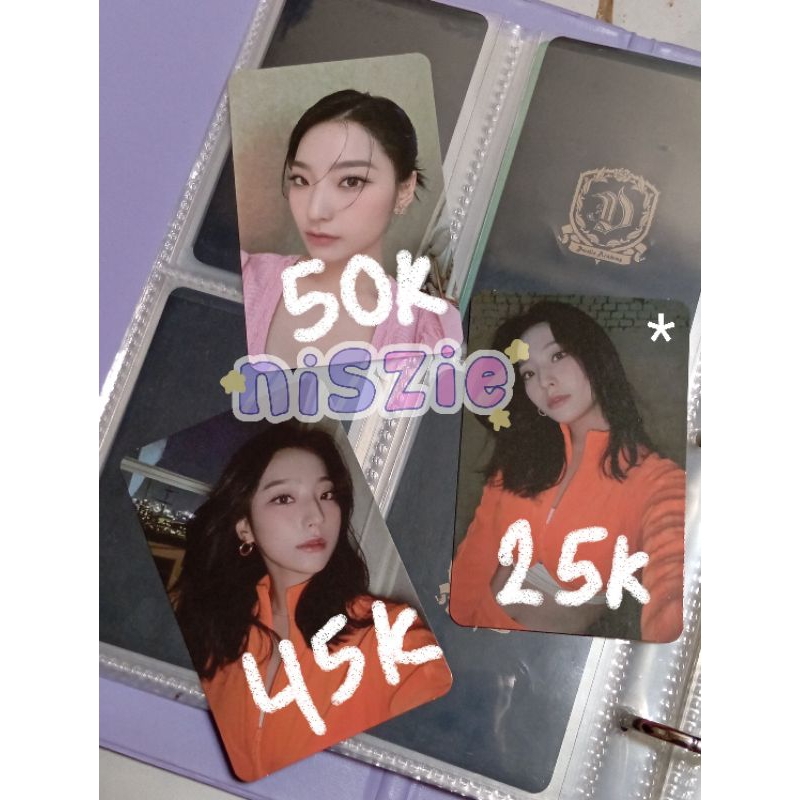 pc photocard fromis_9 saerom midnight guest