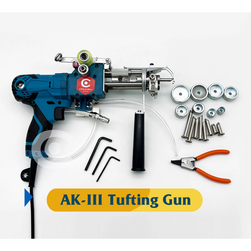 tufting gun Ak-III pneumatic carpet profesional Tufting Machine Rug Handmade Rug Make Tool