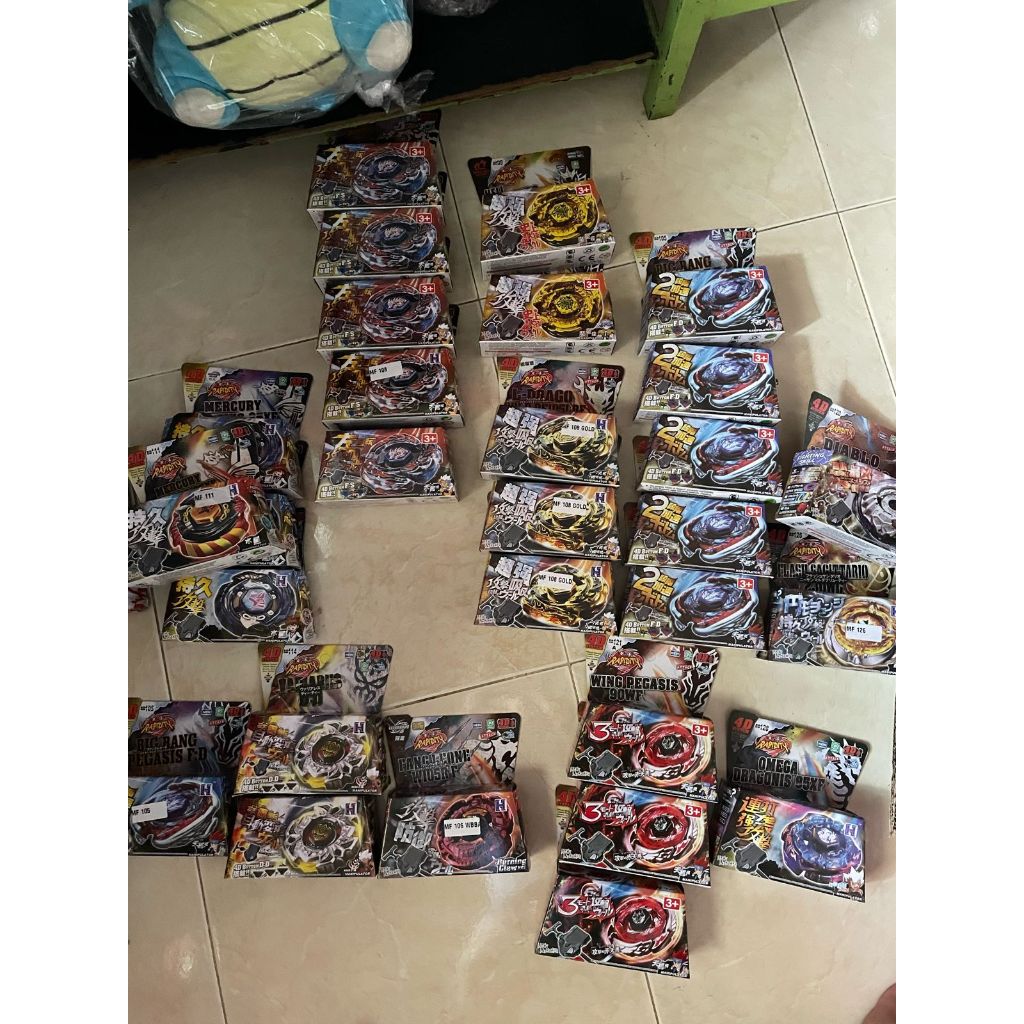 Gasing Gangsing Bey Metal Fight Big Bang Pegasis Meteo L Drago Destructor Flame Sagittario Fang Leon
