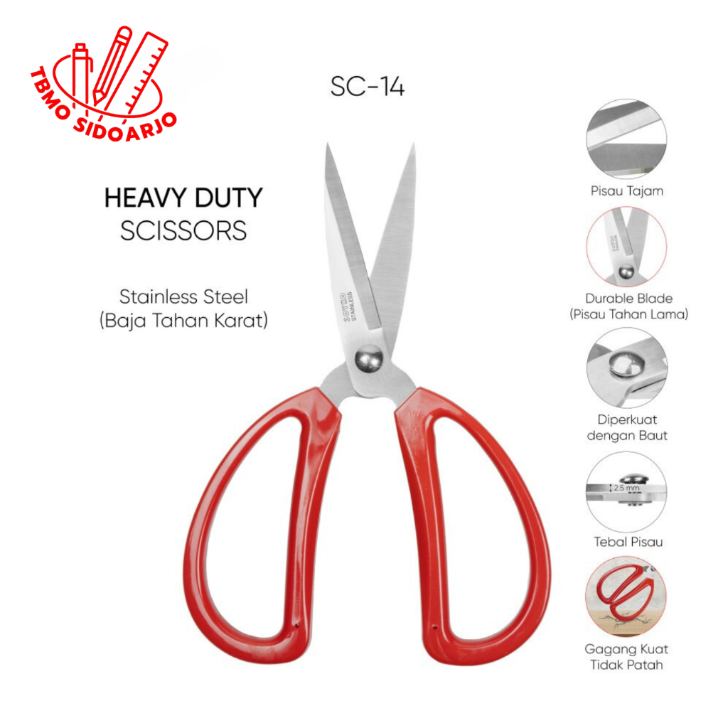 

TBMO Scissors / Gunting Joyko SC-14