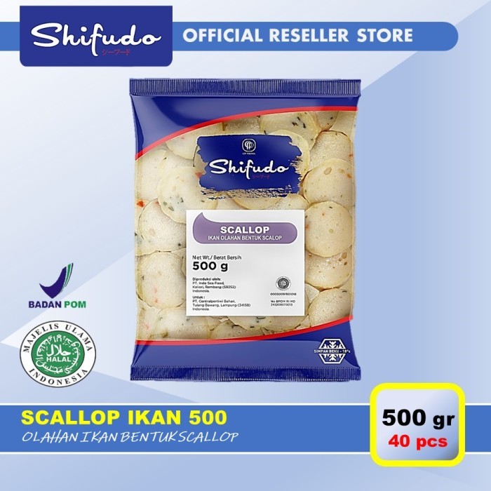 

Shifudo Scallop 500gr Shifudo Scallop 500gr