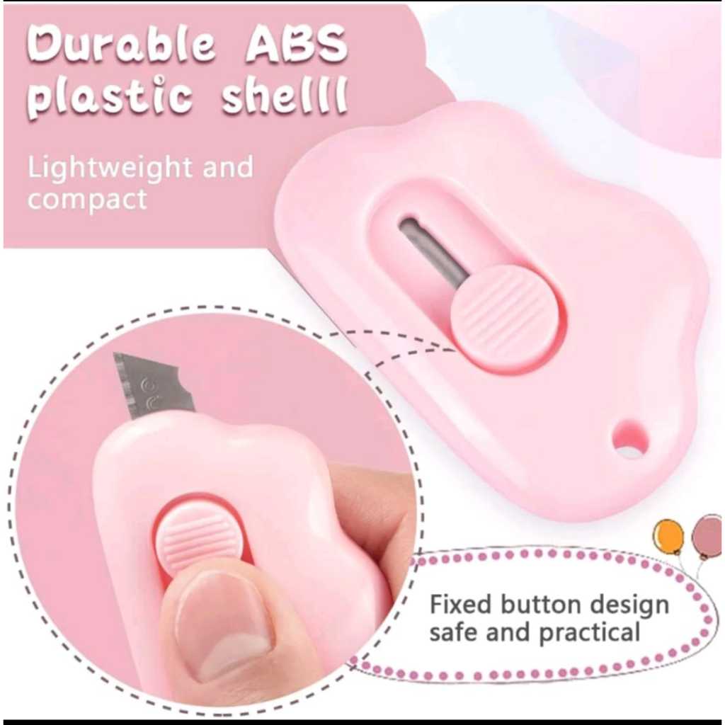 

[TERMURAH] CUTTER MINI - Pisau Cutter Mini Cloud - Pisau Cutter
