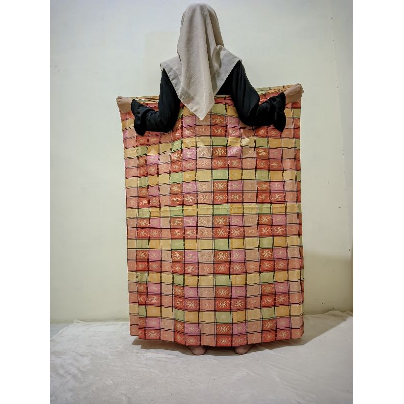 SARUNG SONGKET BUGIS ADAT MAKASAR/SARUNG BAJU BODO/SARUNG KOTAK KHAS MAKASAR