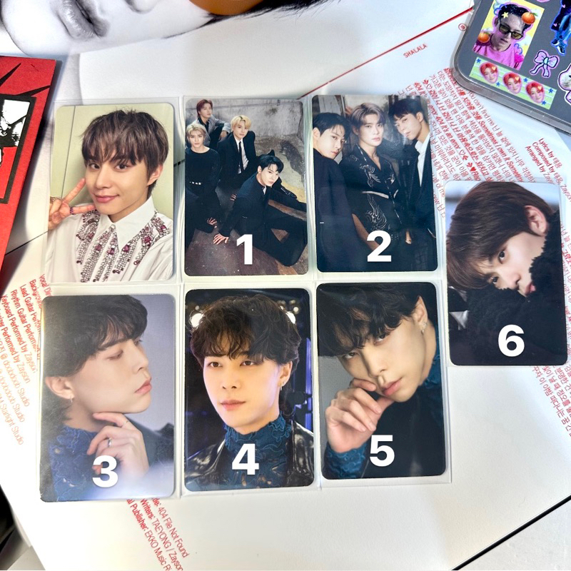 Jungwoo NCT 127 “Fact Check” Photocard / DICON jaehyun johnny