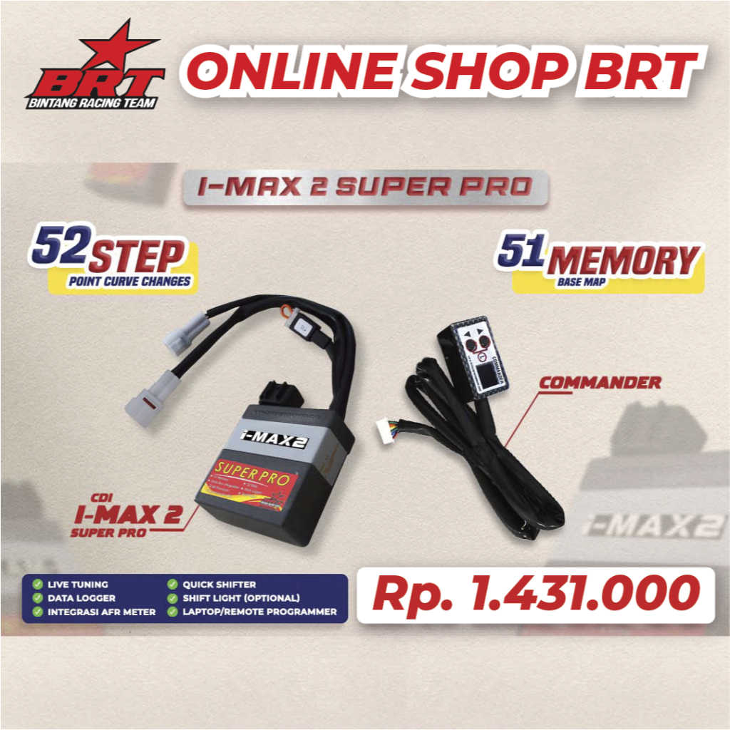 CDI BRT I-MAX 2 SUPERPRO COMMANDER+REMOTE KLX 140 150