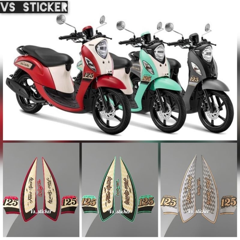 STRIPING LIST STANDART MOTOR YAMAHA FINO 2021 2022 TERMURAH