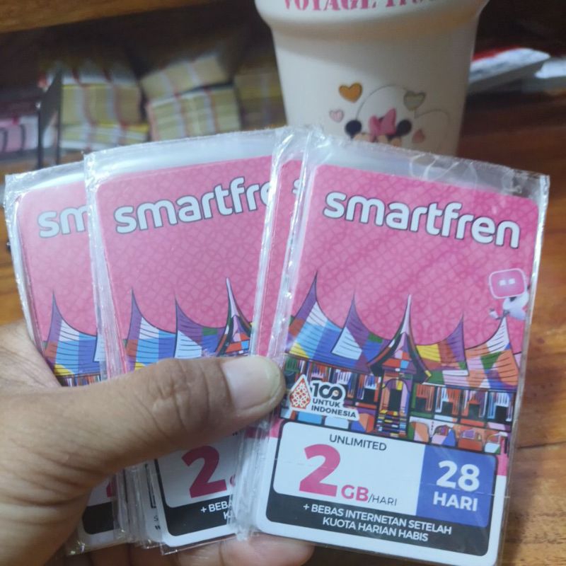Voucher smartfren unlimited 2gb perhari