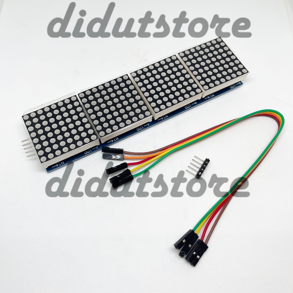 LED Dot Matrix 8x8 4 in 1 32x8 MAX7219 Module Display Running Text