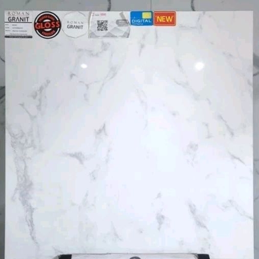 granit 60x60 glosy putih corak / granit putih 60x60 corak / granit 60x60 glossy roman gt609883fr dKa