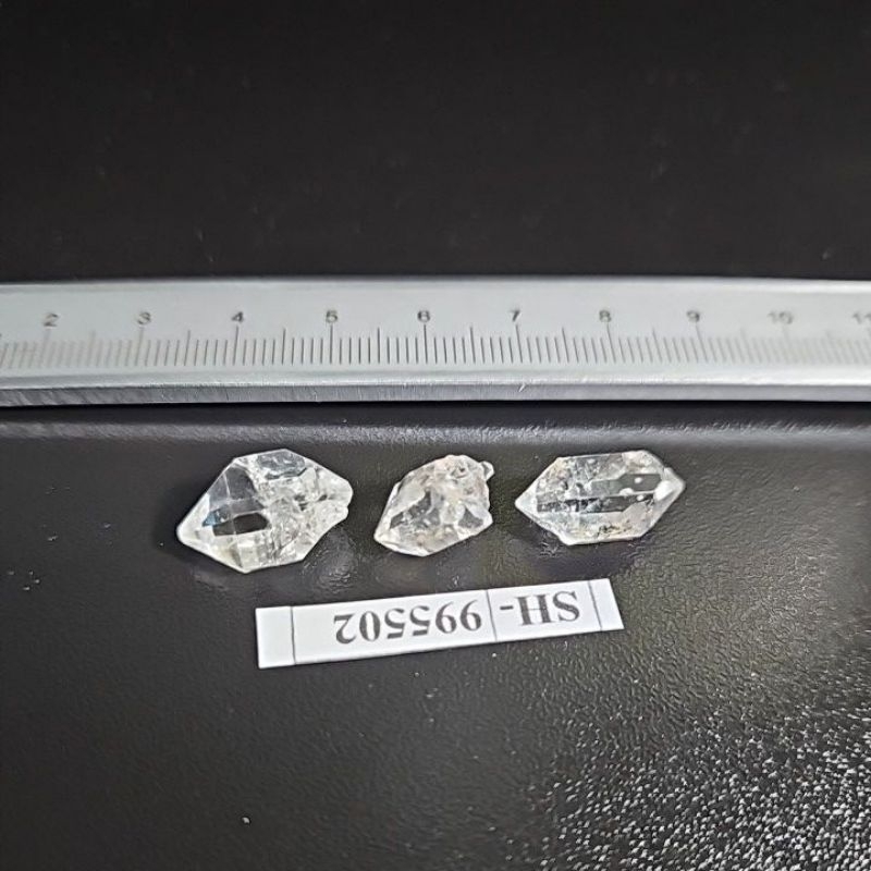 Herkimer Diamond Quartz paket Batu Asli