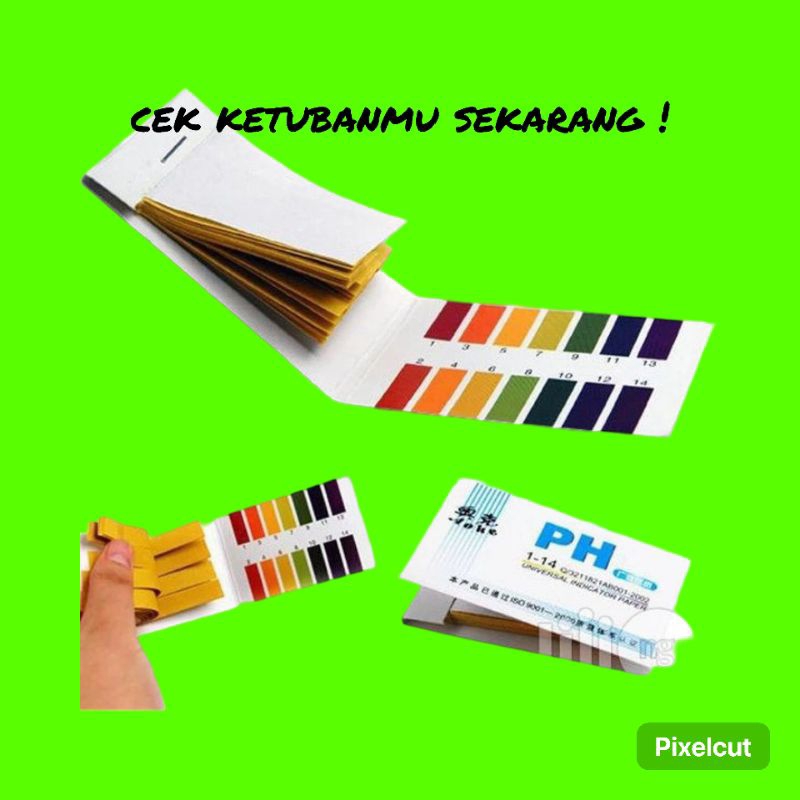 KERTAS LAKMUS UKUR PH TANAH DAN CEK KETUBAN IBU HAMIL