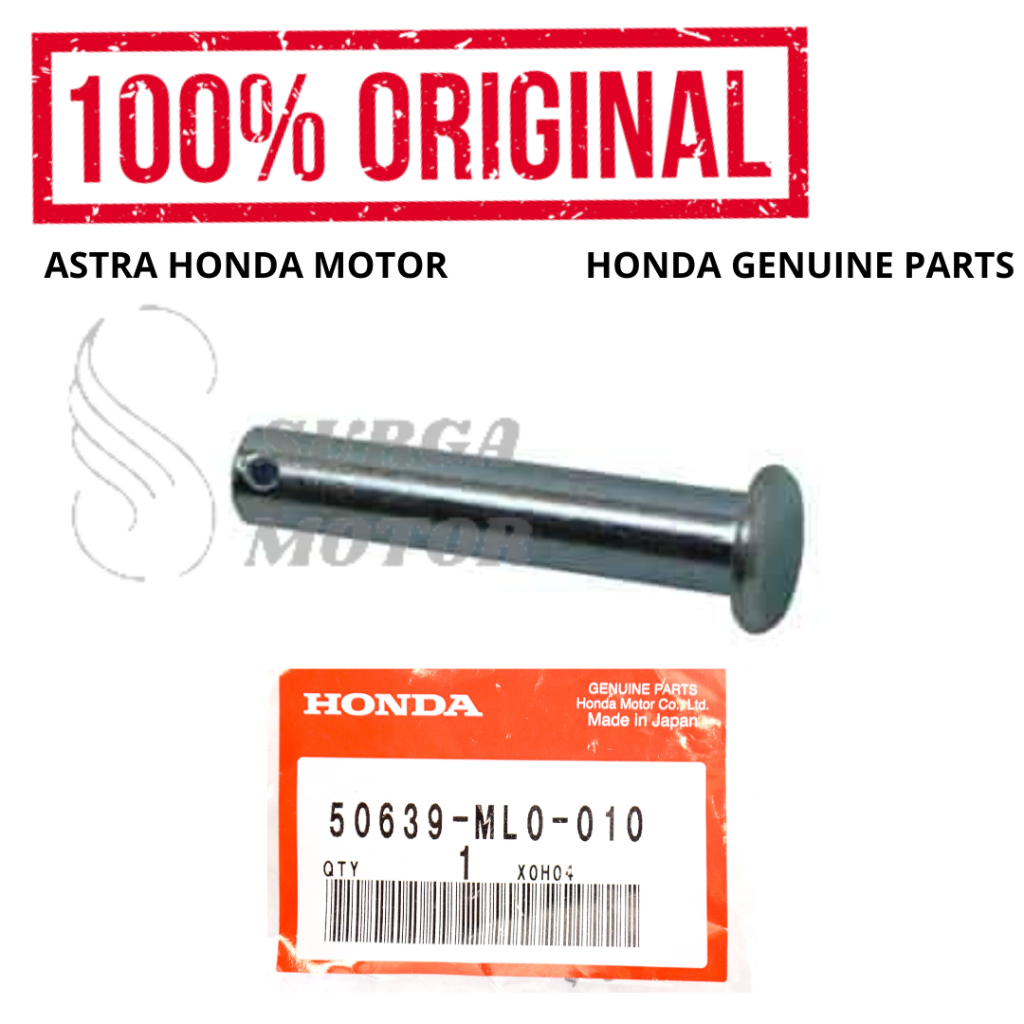 Pin Step Bar CBR250R CBR150R CBR150RR Original Honda AHM 50639-ML0-010 Pen Footstep Depan CBR CB500F