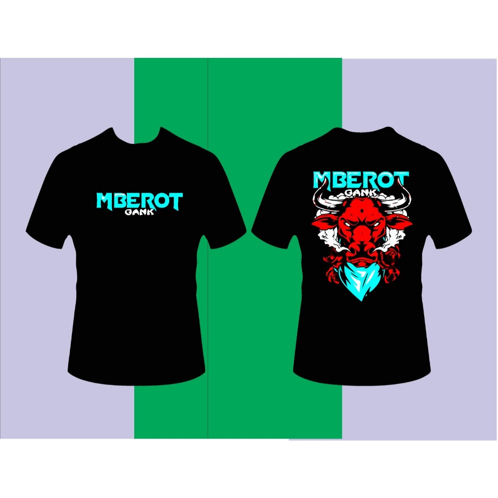 kaos pria kaos t-shirt BANTENGAN MBEROT  murah terbaik terlaris bagus kaos lulu-lucuan kaos kata-kat