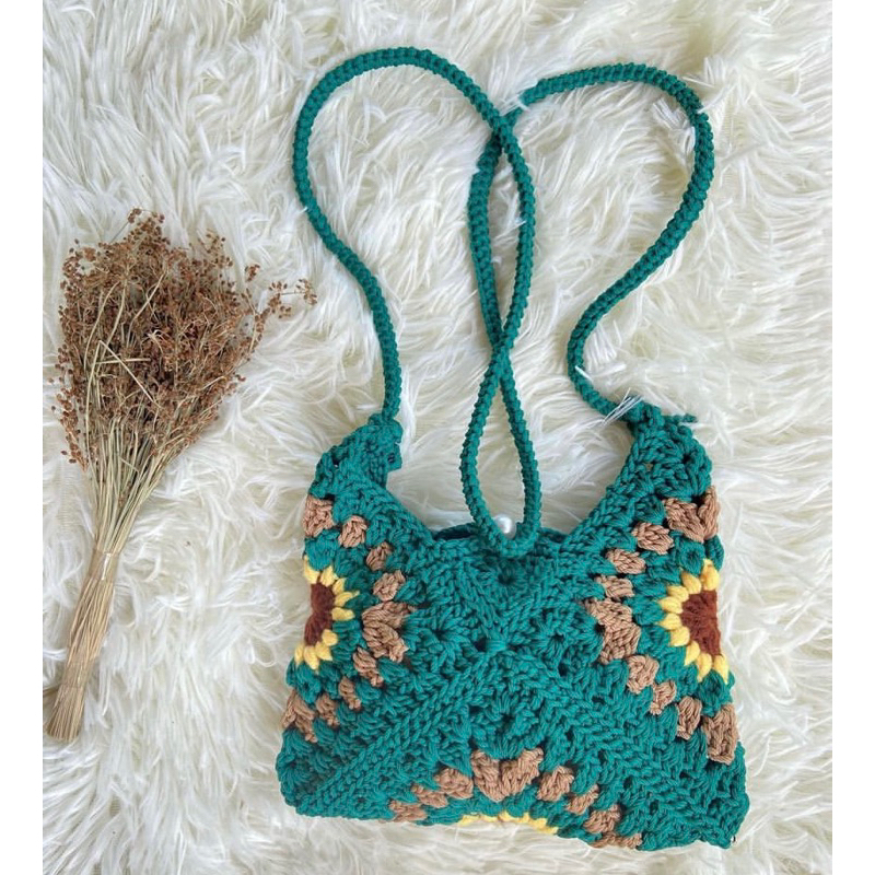 Tas Rajut Granny square