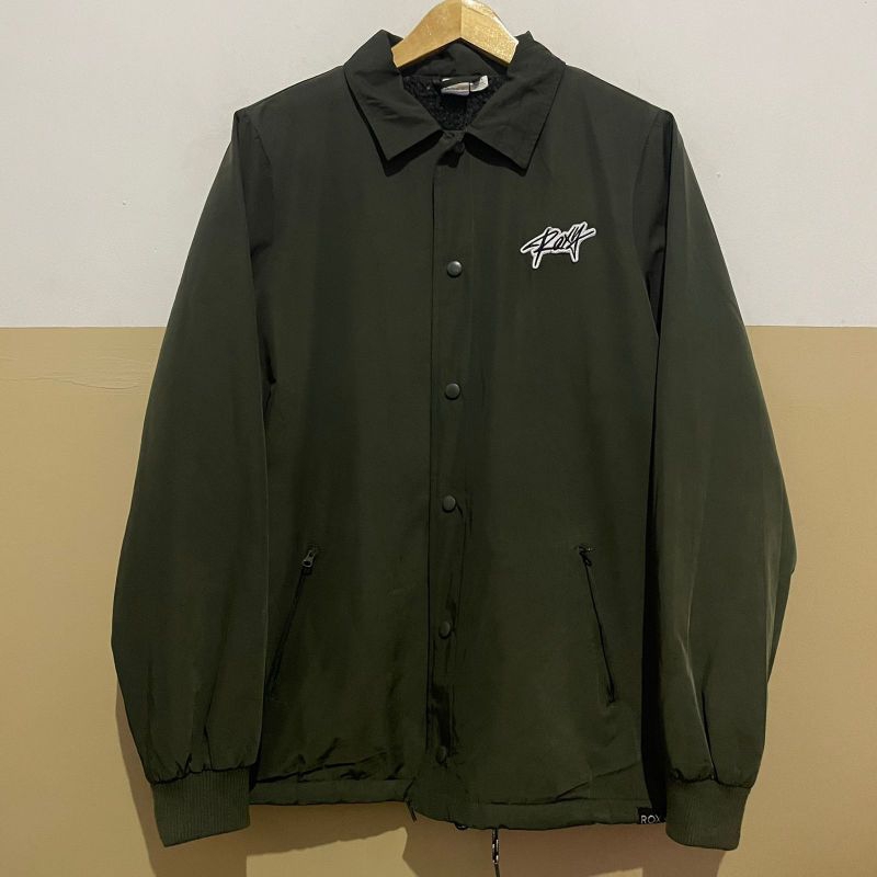 Coach Jacket Roxy Green Army