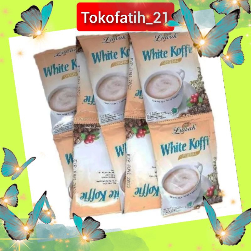 

kopi Luwak White Koffie / isi 10 psc / bjm / kalsel