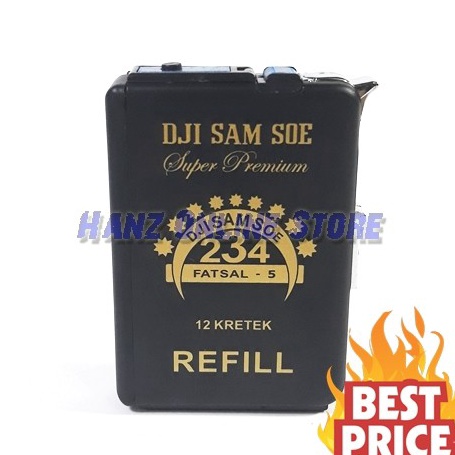 TEBUS MURAH Terbaru Laris TEMPAT ROKKK KOREK MOTIF DJI SAM SOE 123 BLACK SUPER PREMIUM Murah