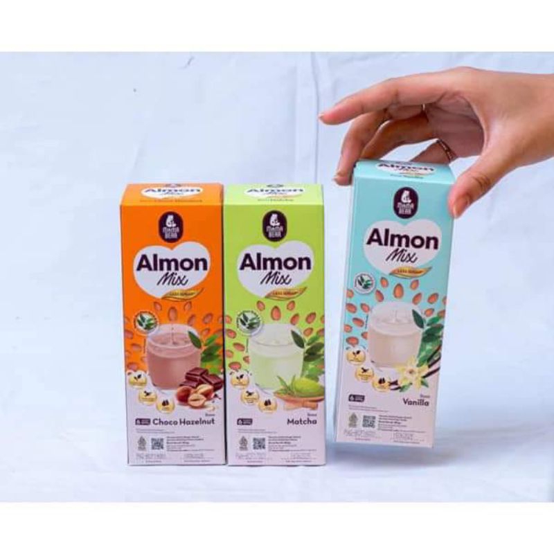 

Almond mix coffee latte