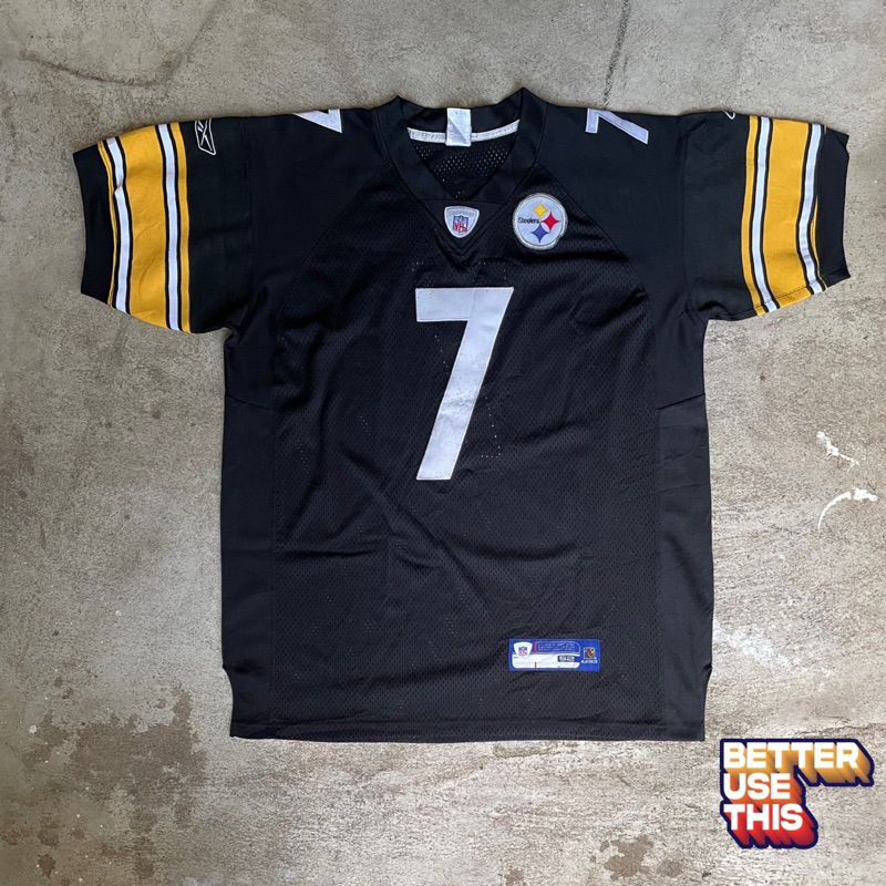 NFL Jersey Reebok Player Pittsburgh Steelers Ben Roethlisberger 7