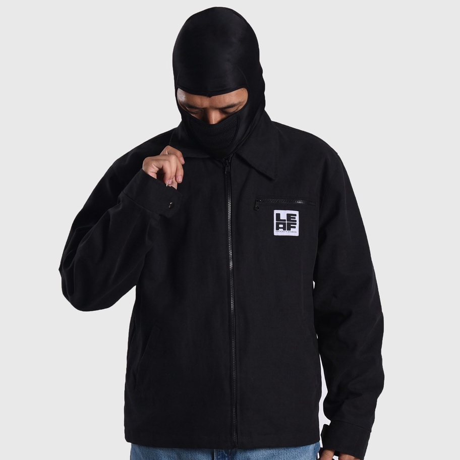 Terlaku LEAF Classic Black Work Jacket