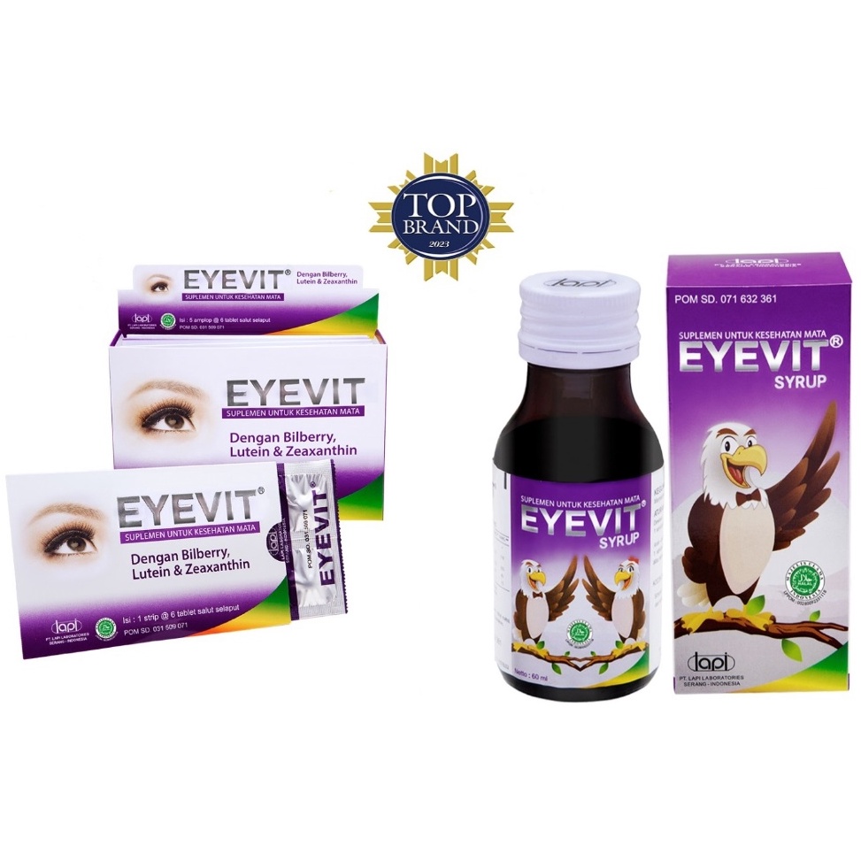 ART Y5Y4 Eyevit Tablet  Eyevit Sirup  Vitamin Mata