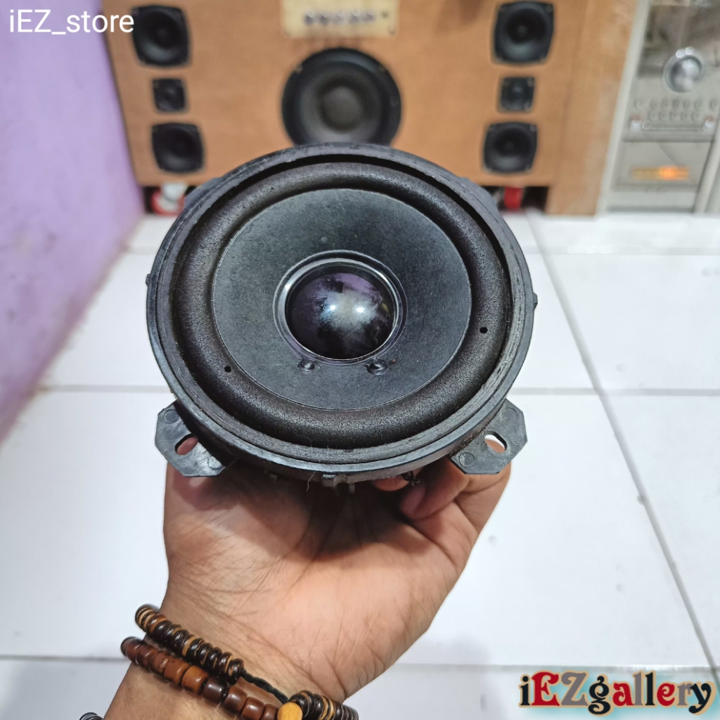 Speaker woofer 4inch copotan exs Polytron normal original harga 1pcs
