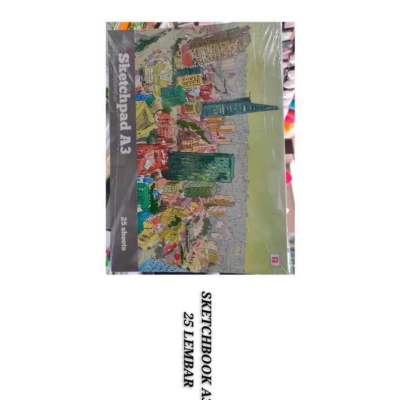 

Kualitas Premium scetch book a3 25 lembar tiara setara kiky 9U