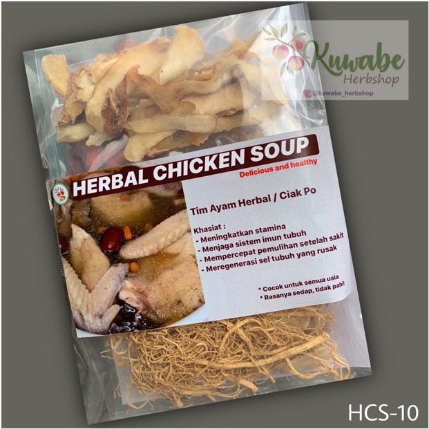 

Laris HCS1 HERBAL CHICKEN SOUPGINSENG CIAKPO TIM AYAM HERBAL 11 MACAM HERBAL MENINGKATKAN STAMINA K42