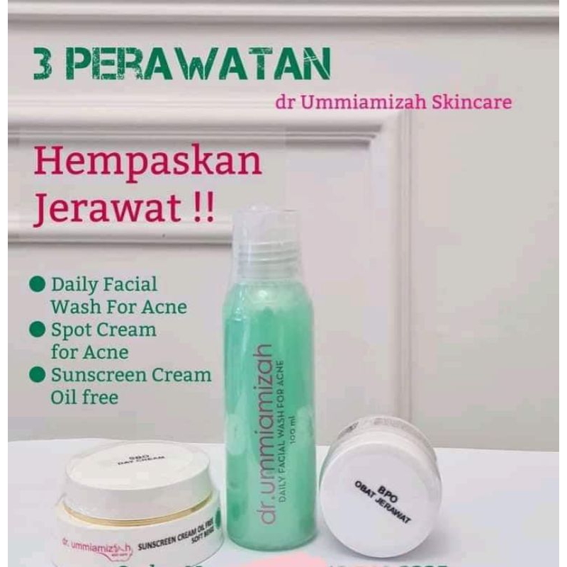 Paket Hemat BPO jerawat by dr Ummiamizah Skincare
