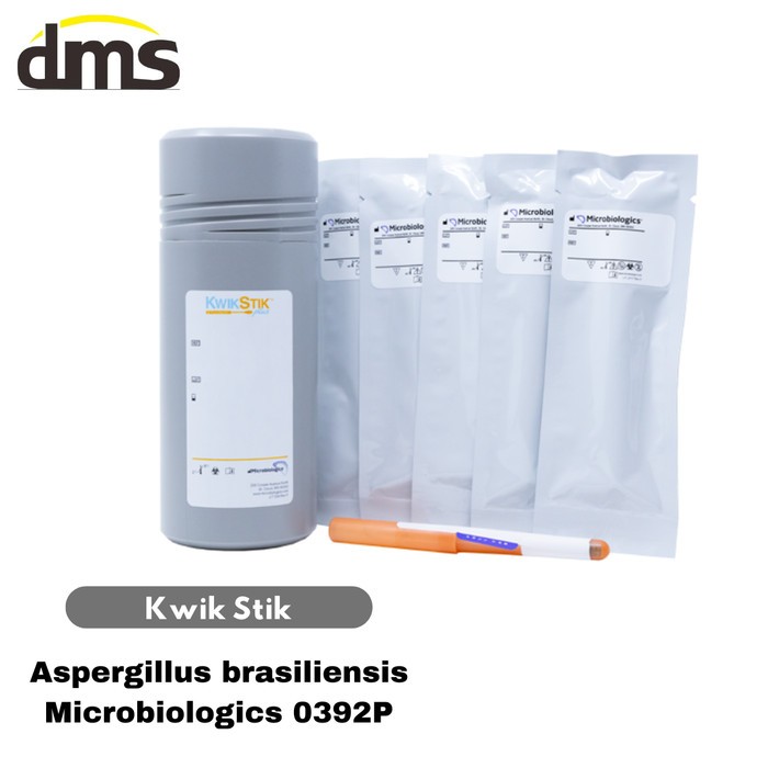 Aspergillus brasiliensis Microbiologics 0392P Kwikstik