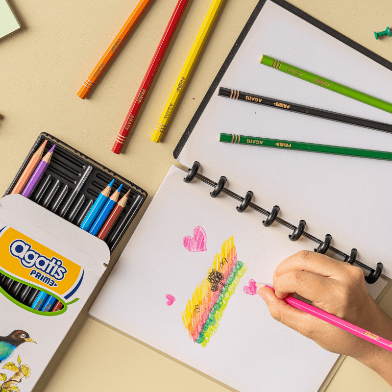 

AGATIS- Pensil Warna Prime Pencil Colour Mewarnai Alat Tulis - 12 warna