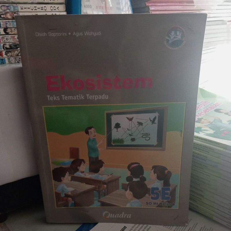 BUKU TEKS TEMATIK TERPADU KELAS 5 SD TEMA 5E PENERBIT QUADRA