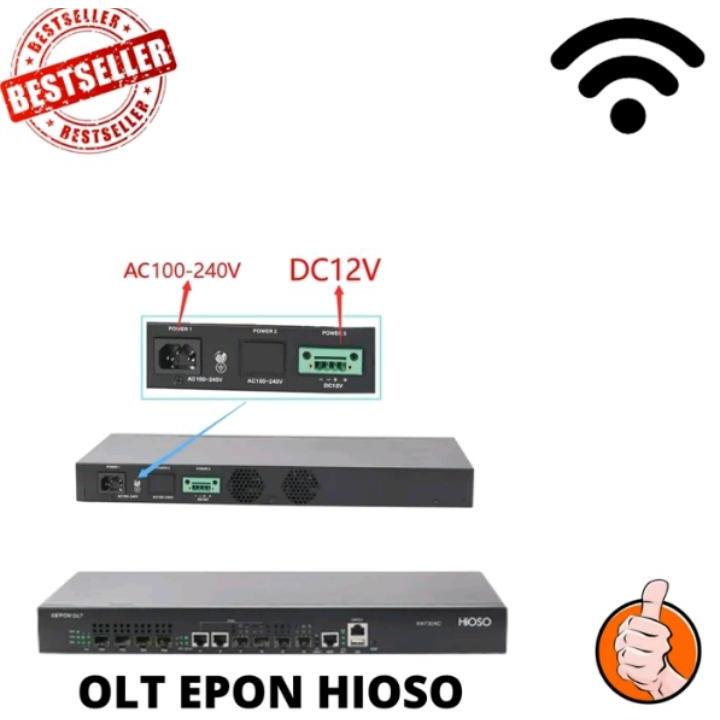 OLT HIOSO 4 PON HA7304V-ADC EPON NEW