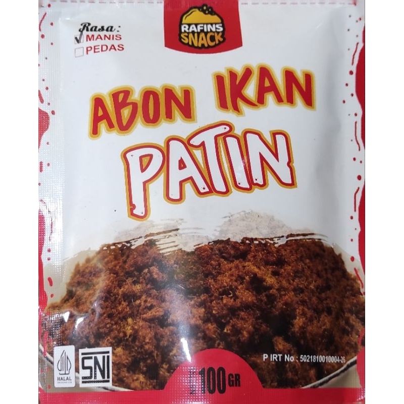 

RAFINS SNACK Abon Ikan Patin