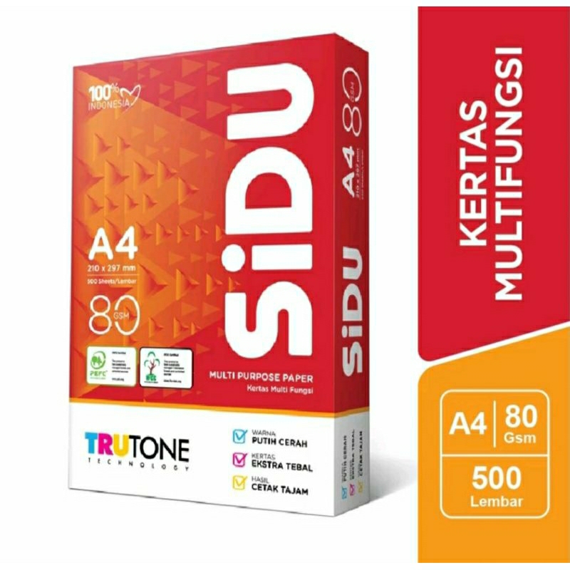 HVS SIDU A4 80GSM