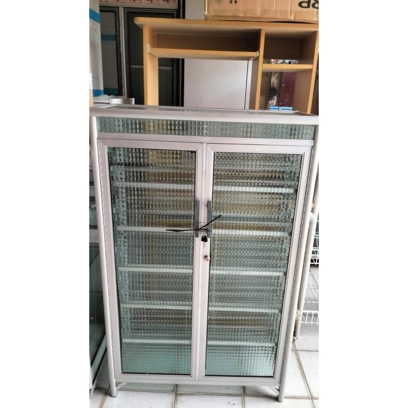 Rak sepatu kaca/rak sepatu aluminium