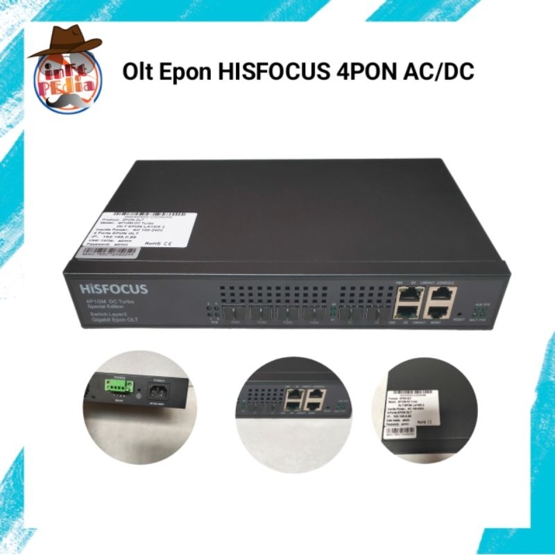(TERLARIS) Olt Epon Hisfocus 4Pon/OLT Terlaris