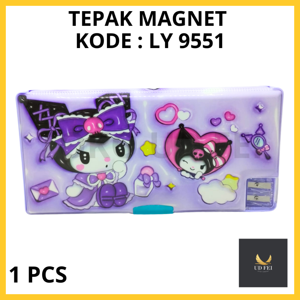 

(1 PCS=1BIJI) Tepak Magnet LY9551/ Tepak Magnit/ Tepak Magnet/ Tepak Motif Melody/ Tepak Motif Kuromi